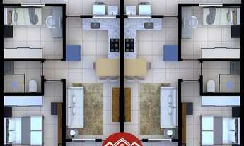 Imagem 4: Casa em construçao na praia