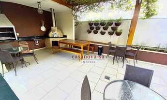 Imagem 7: Apartamento com 3 dormitórios para alugar, 90 m² por R$ 3.526,00/mês - Campestre - Santo A