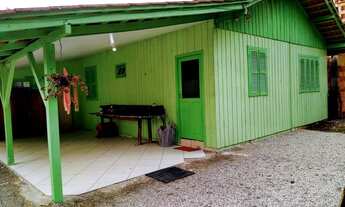 Imagem 6: Casa de fundos para o rio no Bairro Conquista em Balneário Barra do Sul