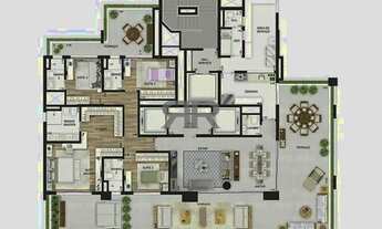 Imagem 7: JARDIM AMÉRICA - NOVO - 312 M2 ÚTEIS - 4 SUÍTES - 4 GARAGENS