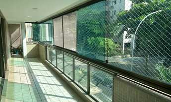 Imagem 2: ALFA BARRA 3/ EXCELENTE APTO 4 QUARTOS, 1 SUÍTE + DEPENDÊNCIA. 208M2. 3 VAGAS. VISTA LAGOA