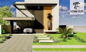 Imagem 4: Casa duplex no Cond. Alphaville - lado Pium, três suítes - 302 m2, em construção - R$2.700