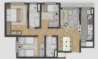 Imagem 4: PORTO NOBRE vende PRIME WAALIG, apartamento de alto padrão com 2 dorm