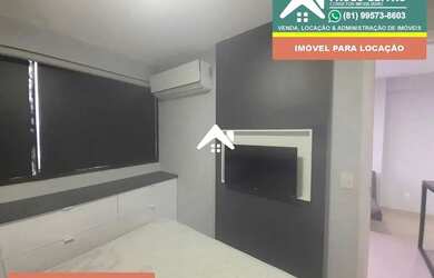 Imagem 3: Excelente estúdio Boa Viagem mobiliado e equipado para locação. 3500 reais. Taxas inclusa