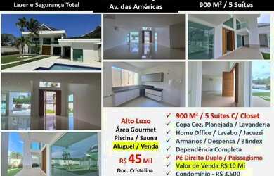 Imagem 4: Casa em Condomínio com 5 Quarto(s) e 8 banheiro(s) para Alugar, 900 m² por R$ 45000 / Mês
