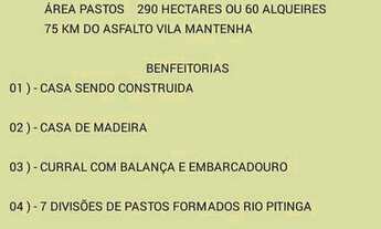 Imagem: Fazenda 85 alqueires abel figueiredo pará