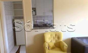 Imagem 2: Na região da Berrini, flat com excelente estrutura para quem quer morar ou fazer um bom in