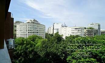 Imagem 5: Cobertura à venda no Leblon. RJ. Vista do mar e Cristo