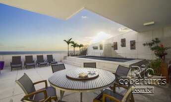 Imagem 4: Cobertura à venda na Praia da Barra da Tijuca. RJ. Frontal mar