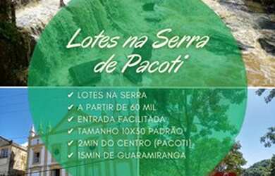 Imagem 4: ² Lotes Financiado na Serra de Pacoti, 3 Minutos do Centro, Oportunidade! UB1F