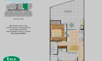 Imagem 5: Apartamento Garden com 1 dormitório à venda, 49 m² por R$ 265.900,00 - São Pedro - Juiz de