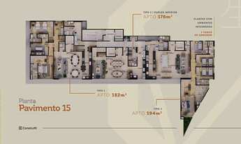 Imagem 15: Lançamento, Residencial Origami,Apartamento com 3 dormitórios à venda, 181 m² por R$ 1.250