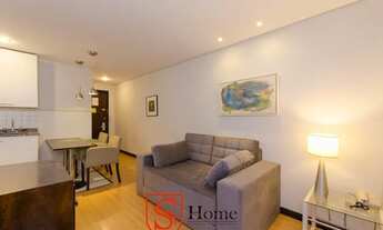 Imagem 5: Apartamento mobiliado com sacada e 1 quarto para aluguel no Bigorrilho em Curitiba