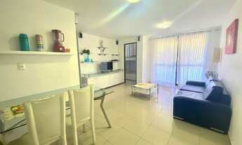 Imagem 2: Apartamento para venda com 66 m² com 2 quartos sendo uma suíte na beira mar do Cabo Branco