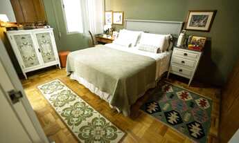 Imagem 6: Apartamento para venda com 130 m2, possui 3 quartos(1 suite), sala ambientes, armários, 1