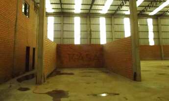 Imagem 7: Pavilhão com área total de 5.000,00m², sendo 2.500,00m² de área construída, mezanino 170,0