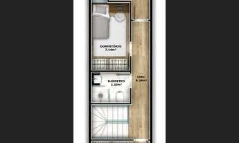 Imagem 5: SOBRAO GEMINADO COM 15,50 M² DE TERRENO NOS FUNDOS