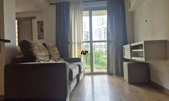 Imagem 5: Apartamento de 2 quartos com 1 suíte, 2 Banheiros, 3 salas, 1 vaga mobiliado c/ eletrodomé