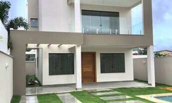 Imagem 2: Casa com 4 suítes piscina e churrasqueira no condomínio Jardins de Maria no Recreio dos Ba