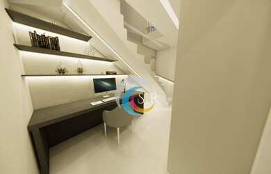 Imagem 6: Duplex na região jardins com 106m², 2 suítes entrega 100% mobiliado, primeiro uso