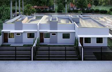 Imagem 3: Casa com 3 dormitórios à venda, 58 m² - Floresta - Cascavel/PR