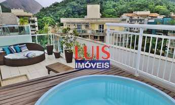 Imagem 2: Cobertura duplex com 3 dormitórios à venda, 202 m² por R$ 1.400.000 - Itaipu - Niterói/RJ