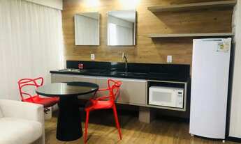 Imagem 2: Alugo Flat 40m² Mobiliado Taxas já inclusas c/ Internet TV a cabo Lavanderia 1 vaga