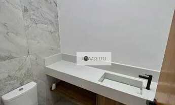 Imagem 3: Casa com 3 dormitórios para alugar, 136 m² por R$ 6.833/mês - Park Gran Reserve - Indaiatu