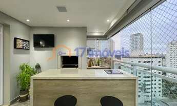 Imagem 3: Apartamento de 123 m², com 3 suítes, 5 banheiros, 3 vagas - Vila Mascote - São Paulo - SP