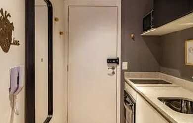 Imagem 5: Apto moderno decorado e mobiliado p/ aluguel possui 25m com 1 suíte em Vila Mariana - São