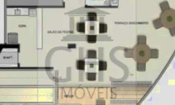 Imagem 2: Apartamento com aproximadamente 45m2, 1 Quarto, WC social, Mobiliado, com lazer!