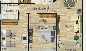 Imagem 3: )(- OLHA ESSA OPORTUNIDADE DE 2 QUARTOS EM BAIRRO AEROPORTO