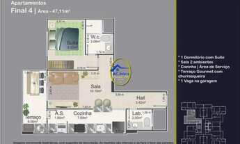 Imagem 7: 01 SUÍTE, PARCELA DIRETO, NO CAIÇARA, OPORTUNIDADE!