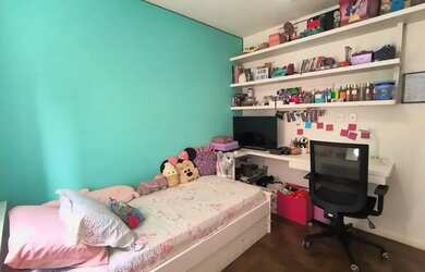 Imagem 5: Apto 95m² Pronto | Suíte + 2 Quartos | Armários | Portaria 24h | Fundos