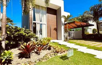 Imagem 2: ALPHAVILLE LITORAL NORTE 1 | Casa 306m² com 4 suítes | Moderna | Piscina