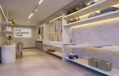 Imagem 3: Apartamento PÉ NA AREIA, na orla de Cabo Branco, tendo 3 pavimentos de área de lazer