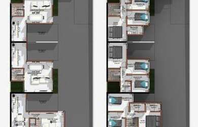 Imagem 3: Sobrado para Venda em Curitiba, Alto Boqueirão, 3 dormitórios, 1 suíte, 2 banheiros, 1 vag