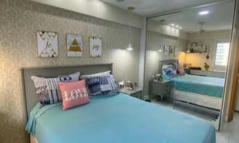 Imagem 7: GJB IMÓVEIS VENDE lindo apartamento com 4 quartos e dependência completa em condomínio no