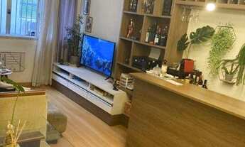 Imagem 2: Apartamento com 1 dormitório à venda, 68 m² por R$ 420.000 - Boqueirão - Santos/SP