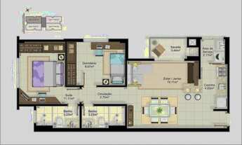 Imagem 3: FLORIANóPOLIS - Apartamento Padrão - Coloninha