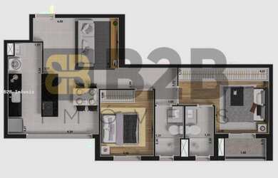 Imagem 5: Apartamento para Venda em Bauru, Jardim Auri Verde, 3 dormitórios, 1 suíte, 2 banheiros, 1