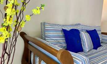 Imagem 6: G086- Aluguel para Temporada- Apto 1 Dorm com sacada ampla com vista para o mar