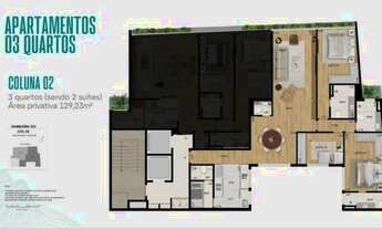 Imagem 3: Lançamento Sambaíba - 3 quartos, 2 suítes, vaga - Leblon, Rio de Janeiro