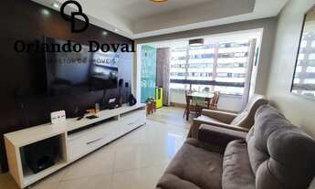 Imagem 2: Apartamento para venda possui 80m com 3 quartos no condomínio Alto do Parque, Pituba - Sal