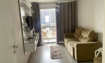 Imagem 2: Apartamento mobiliado à venda 2 quartos, vista mar, apenas 01 quadra da praia, Meireles