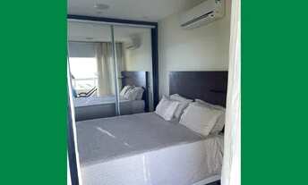 Imagem 6: Apartamento, 1/4 VISTA MAR, totalmente mobiliado, suíte e 1 vaga, porteira fechada na Barr