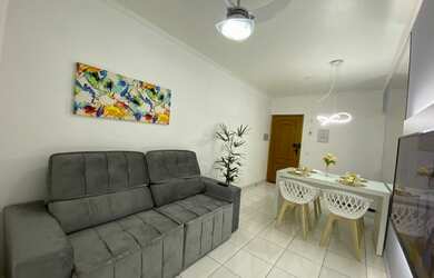 Imagem 5: A403- Apto 1 dorm Frente ao mar Sacada com churrasqueira e linda vista pro mar