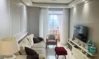 Imagem 2: Apartamento 97 M² - 3 Dorm.(1 Suíte)/ Sac.c/Chur./ 2 Vagas - Barreiros - São José - SC