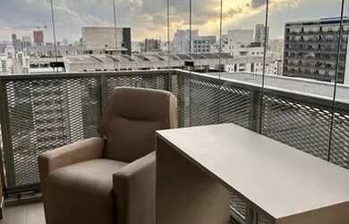 Imagem 4: Studio Mobiliado aluguel possui 27 metros com 1 quarto ,sem vaga Cerqueira César - São Pa