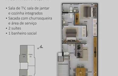Imagem 7: Momento Residence AP104